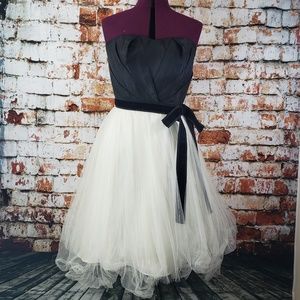 WHBM strapless dress